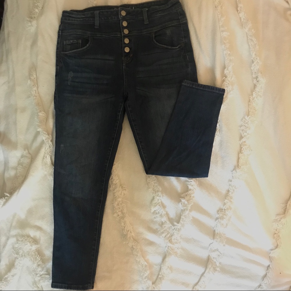 Ankle skinny jeans